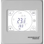 Программируемый терморегулятор теплого пола Warmehaus TouchScreen, серебро