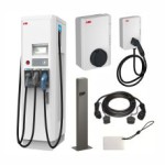 Зарядные станции для электромобилей ABB