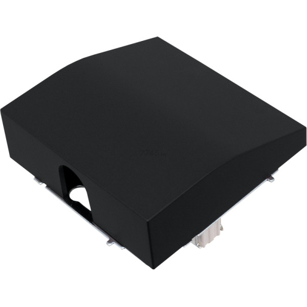 Вывод кабеля LEZARD Zima черный бархат  704-4288-197 (без рамки)