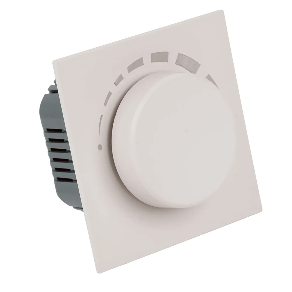 Выключатель диммирующий (механизм), STEKKER, 250В, 1200W, серия Мия, RSW10-3106-08, пудровый жемчуг