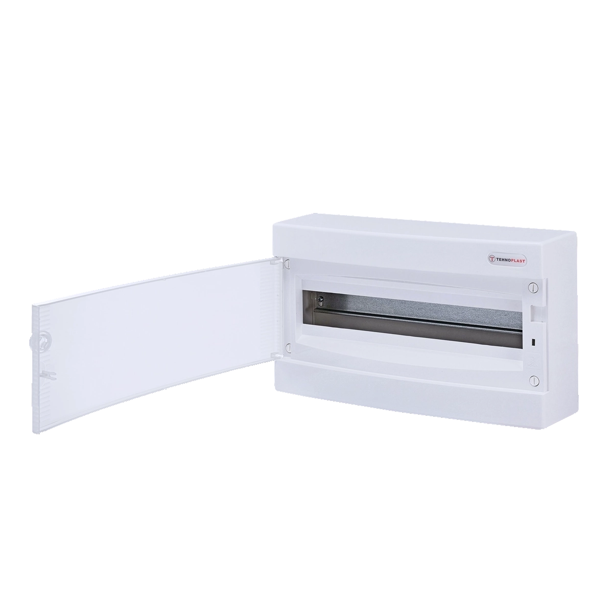 N18CW, Щит навесной, 1 ряд, 18 мод., белая дверца, IP40