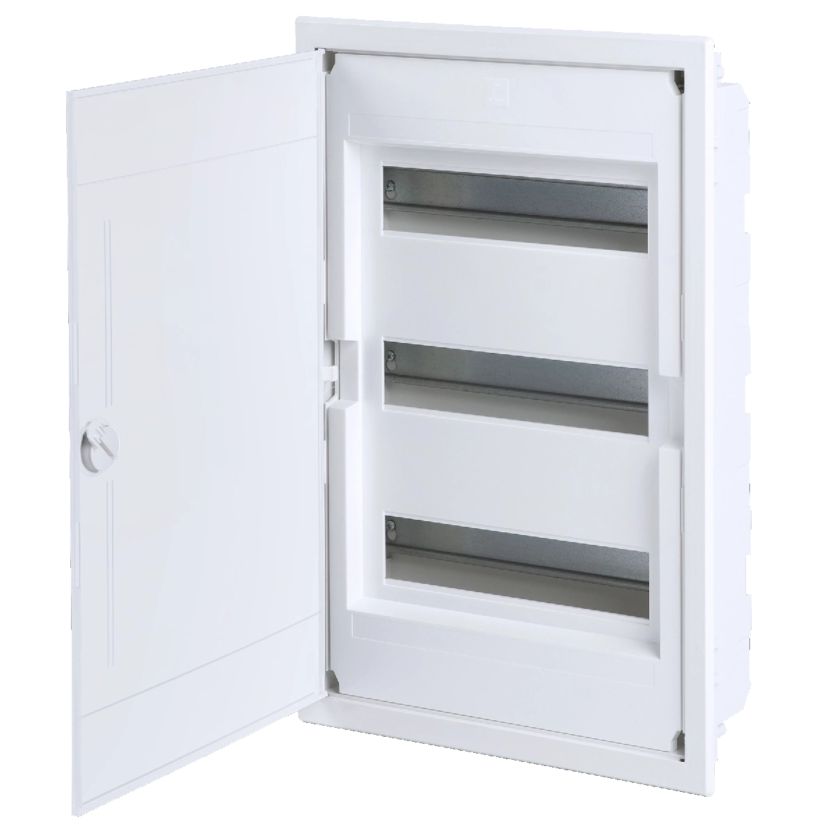 U36AW, Щит встраиваемый, 3 ряда, 36+6 мод., белая дверца, IP40