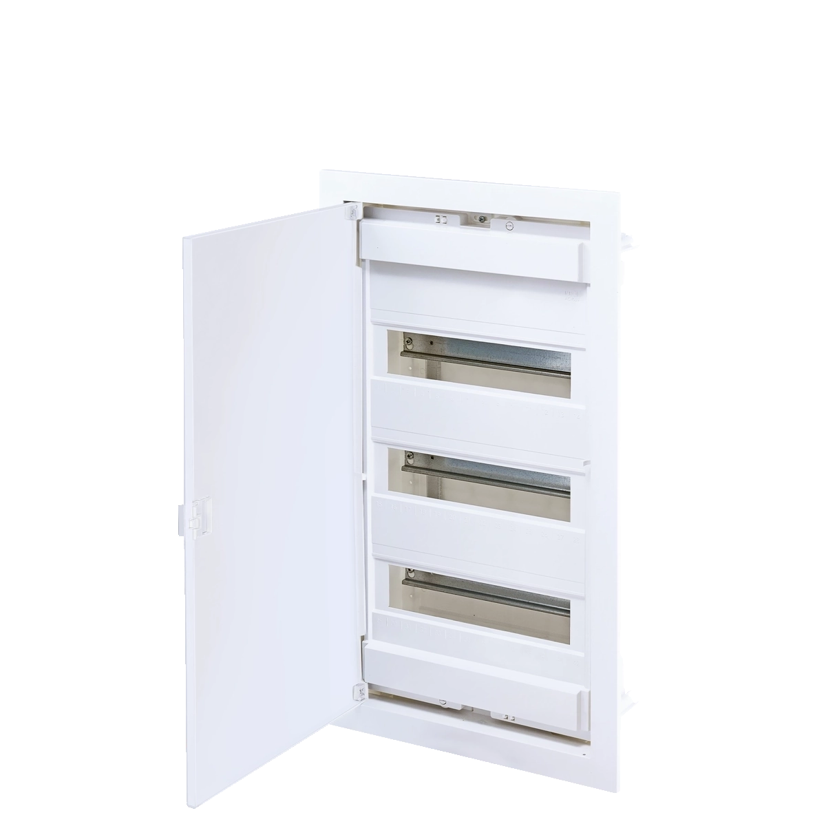 U36FPW, Щит встраиваемый, 3 ряда, 36+6 мод., белая дверца, IP40